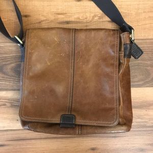 Men’s Fossil Brown Leather Bag